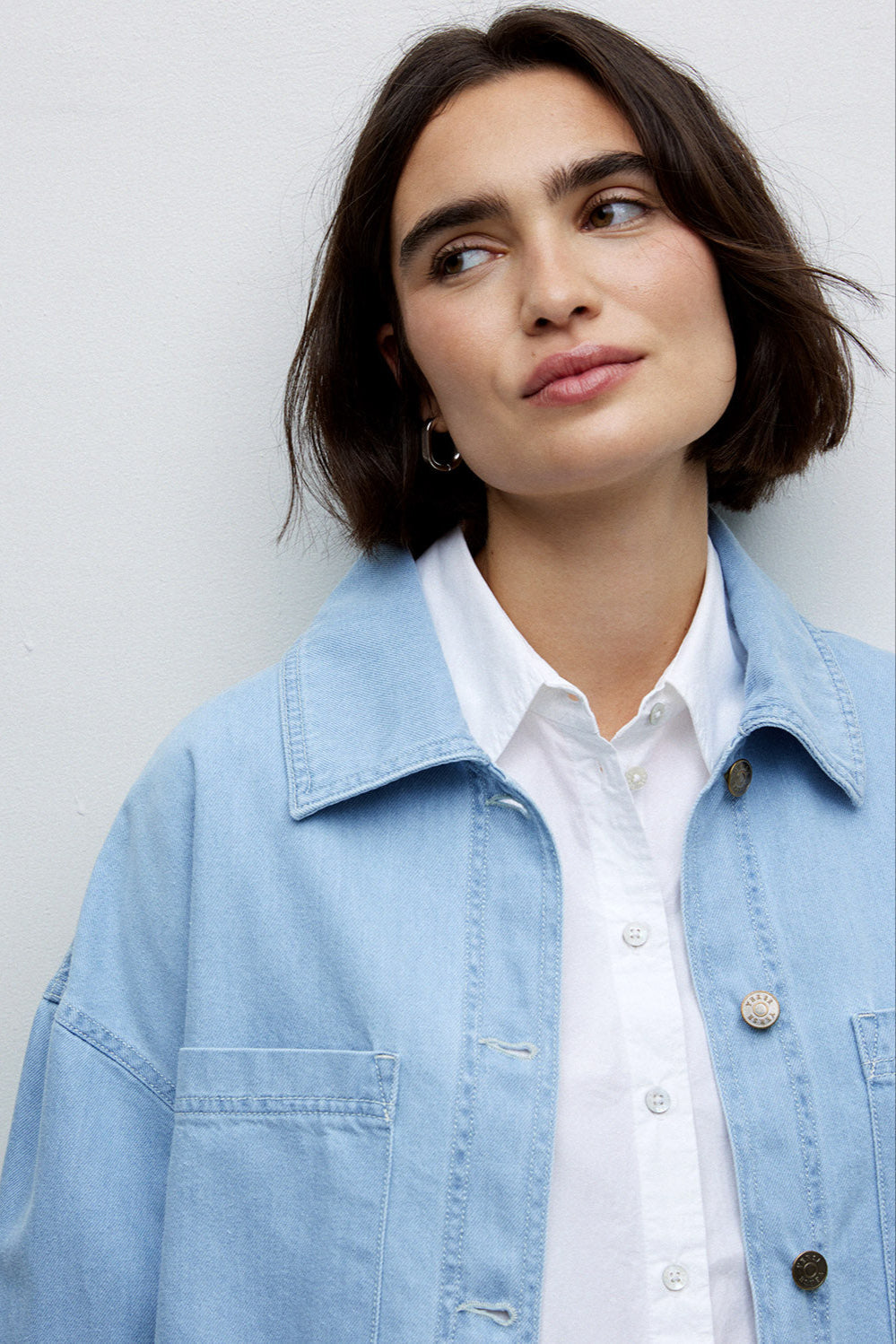 Chaqueta Denim tencel