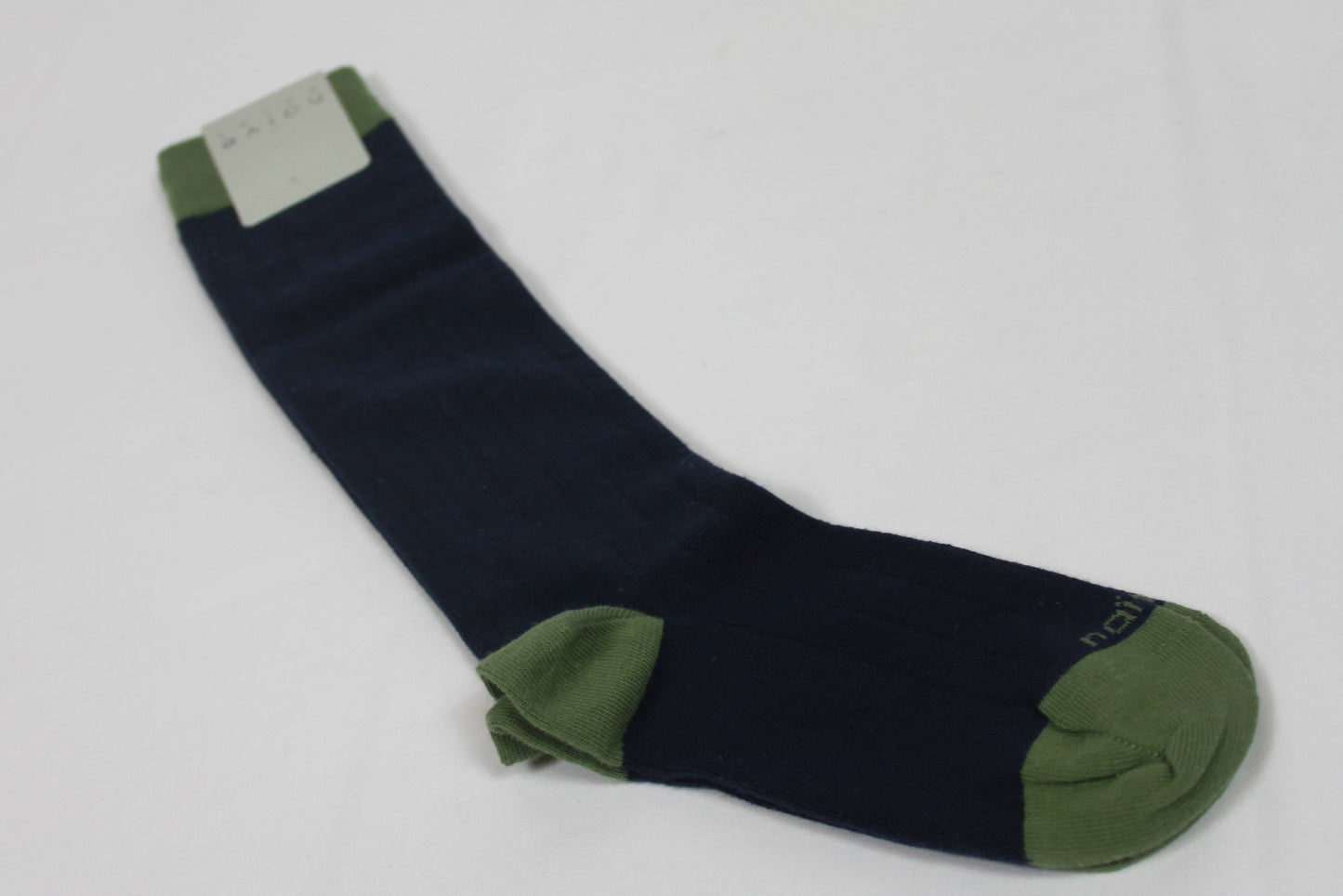 Calcetines oxford azul (caña alta)